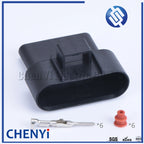 6 Pin waterproof auto connectors wire harness plug male or female E-2162-000 accelerator pedal connector For Ford Fiesta TDCI
