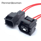 1 Set 2 Pin Gearbox BNC Reversing Lamp Plug Wire Harness Car Temperature Sensor Connectors for 7282-7028-30 7283-7028-30