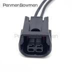 1 Set 2 Pin Auto Headlight Plastic Electrical Cable Connectors Female Wire Harness Plug For Honda Civic Accord 6189-7408