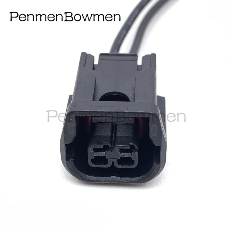 1 Set 2 Pin Auto Headlight Plastic Electrical Cable Connectors Female Wire Harness Plug For Honda Civic Accord 6189-7408