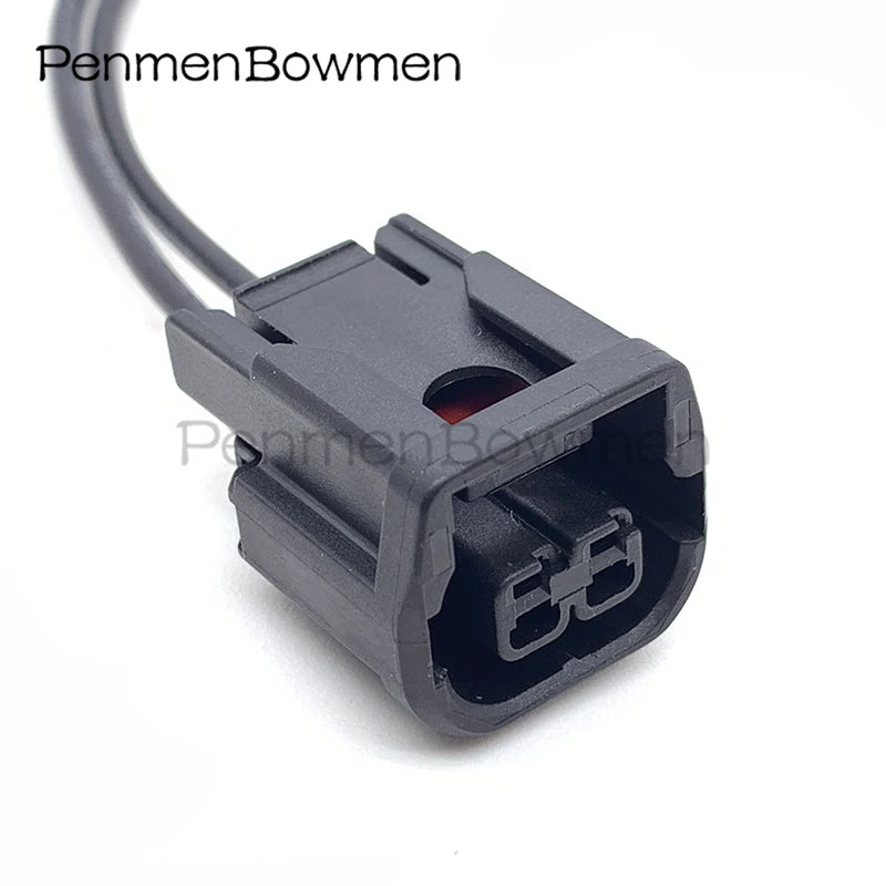 1 Set 2 Pin Auto Headlight Plastic Electrical Cable Connectors Female Wire Harness Plug For Honda Civic Accord 6189-7408