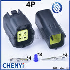1/2/3/4/6/8/10/12/16 Pin Waterproof Connector Electrical Plug Car Auto Sealed Truck Harness Socket 174879-2 174877-2