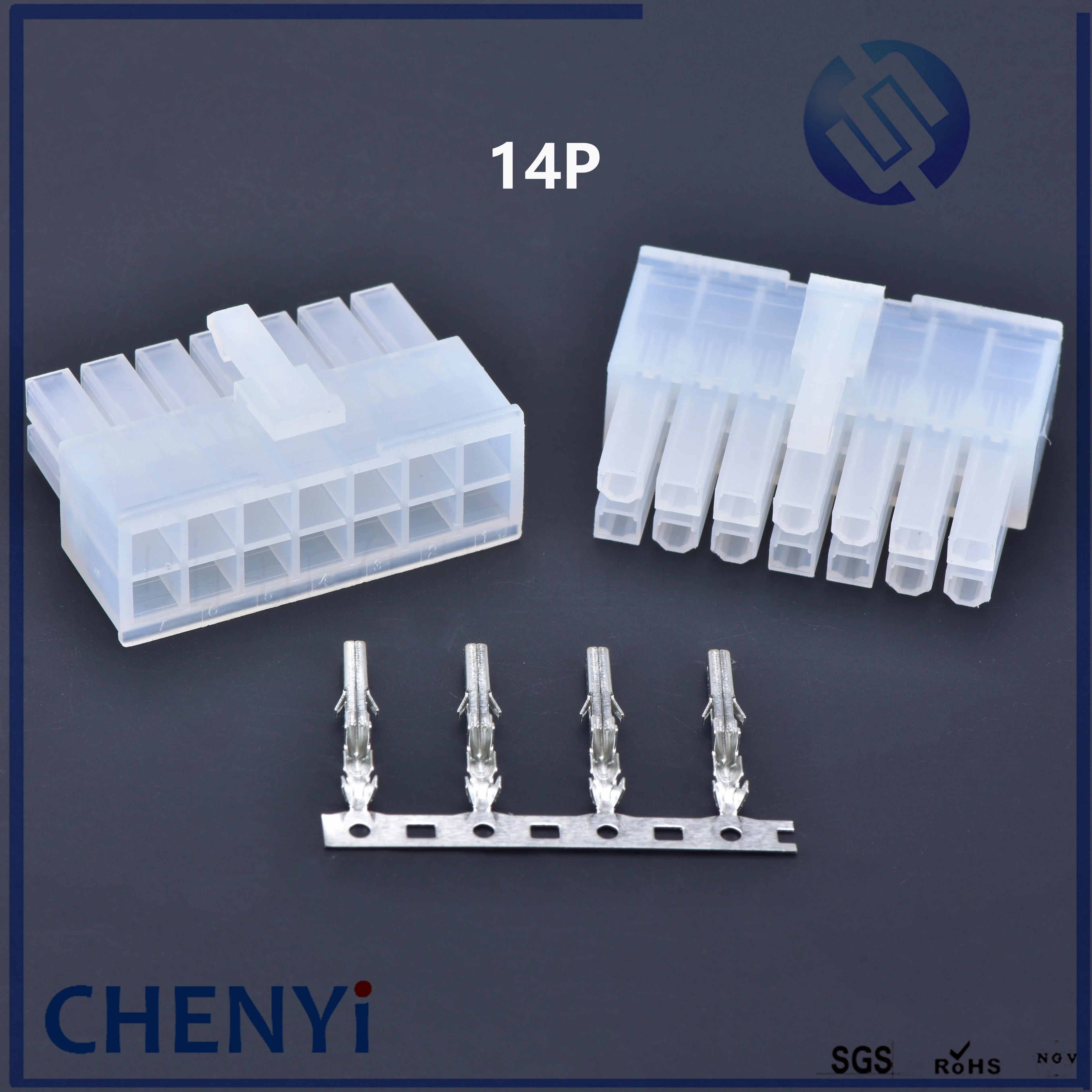 Automotive electronic wire connector plug 5557 kits 2P 4P 6P 8P 10P 12P 14P 16P 18P 20P 22P 24P 4.2mm female Electrical Socket