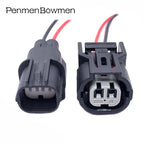 1 Set 2 Pin Auto Air Intake Pressure Sensor Plug Waterproof Electronic Connector Wire Harness Male Female 6188-0589 6189-0890