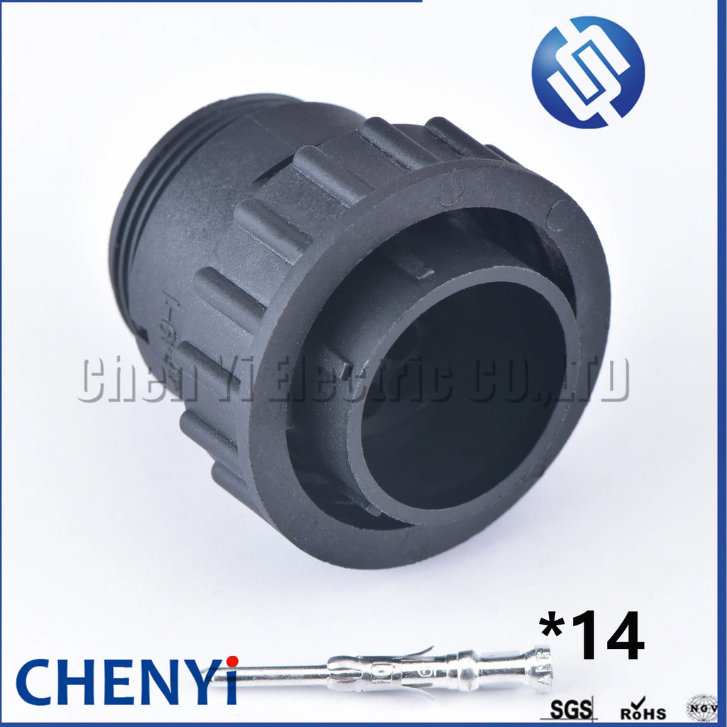 14 Pin diagnostic Connector Automobile Male Female History Password SMT aviation Plug 206043-1 182649-1 66601-1 66602-1