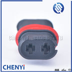 1 set 2 Pin 1.5mm female Automotive waterproof connector electric wiring electrical cable Plug connector