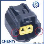 1 set 2 Pin way 1.8 mm female waterproof cable connector plug 178390-1 water temperature sensor 178390-2（Many forms）