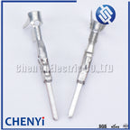 50 Pcs crimp male terminals for auto connector repalcement of 1718760-1 for 4F0973706 1718653-1 1-1924067-4 G406