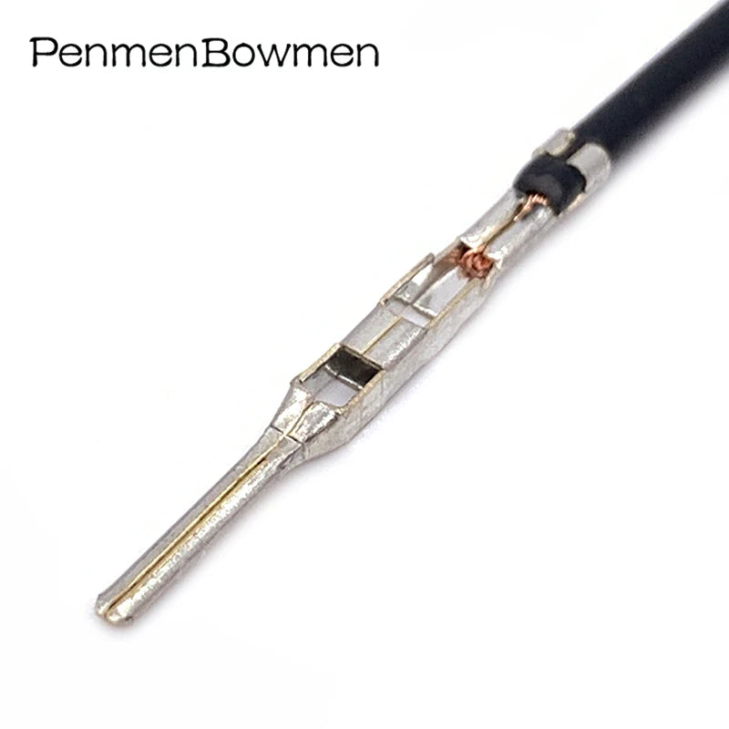 10 Pcs Auto 1.5mm Crimp Terminal Male Female Electric Wire Connector Loose Pins with Cable 211cc2s1120 211cc2s1160p 10863985