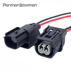 1 Set 2 Pin Car ABS Switch Ignition Coil Electrical Cable Connector Female Male Wire Harness Plug for Hondas 6189-7036 6189-6905
