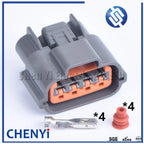 2 set 4 Pin male or female oil pump Plug Alternator Repair Connector oxygen sensor plug For Nissan 6098-0144
