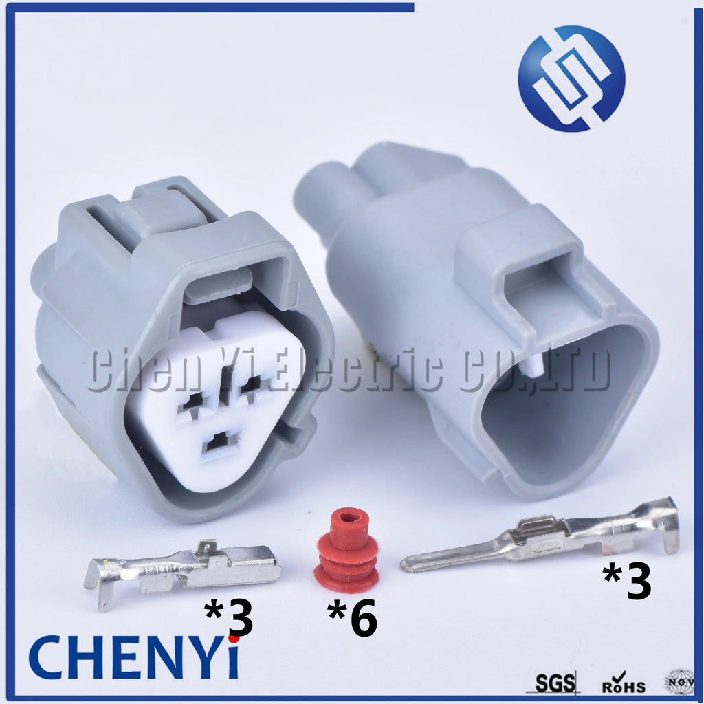 3 Pin male or female waterproof auto connector Ignition Coil Plug 6188-0099 6189-0179 For Toyota Camry Corolla Honda