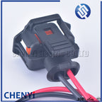 2 Pin automotive plug Diesel Fuel Common Rail Injector Crankshaft Sensor female Connector For Ford Renault 1928403874 with wire