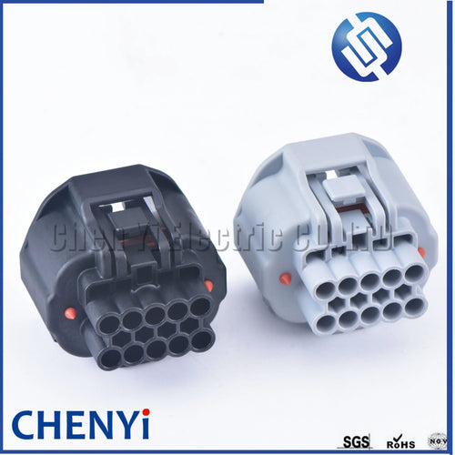 10 Pin 1.2mm female Automotive waterproof connector Harness Transmission plug MG643385-4 643385-4 For Nissan Infiniti