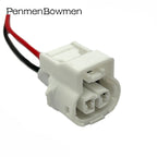 1 Set 2 Pin Auto Wiper Spray Motor Distributor Socket Electrical Connectors Female Wire Harness Plug for Toyota 90980-11250
