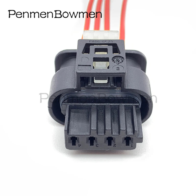 1 Set 4 Pin Auto Fuel Pump Plug Exhaust Pipe Valve Electronic Connector Wire Harness Socket for CS35 805-122-541