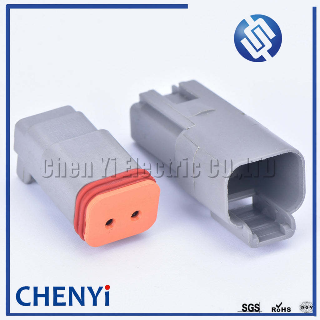 2 Pin Automotive Waterproof Connector Wire harness plug DT06-2S DT04-2P DT04-2P-L012 DT15-2P DT13-2P For Deutsch DT series