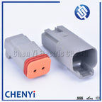 2 Pin Automotive Waterproof Connector Wire harness plug DT06-2S DT04-2P DT04-2P-L012 DT15-2P DT13-2P For Deutsch DT series