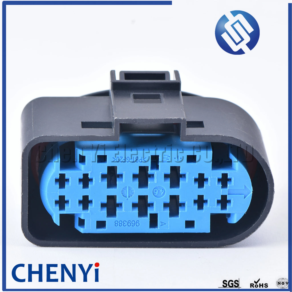 14 Pin 1.5/3.5mm female Automotive waterproof connector Harness plug 1719105-2 for ford Focus max left H7