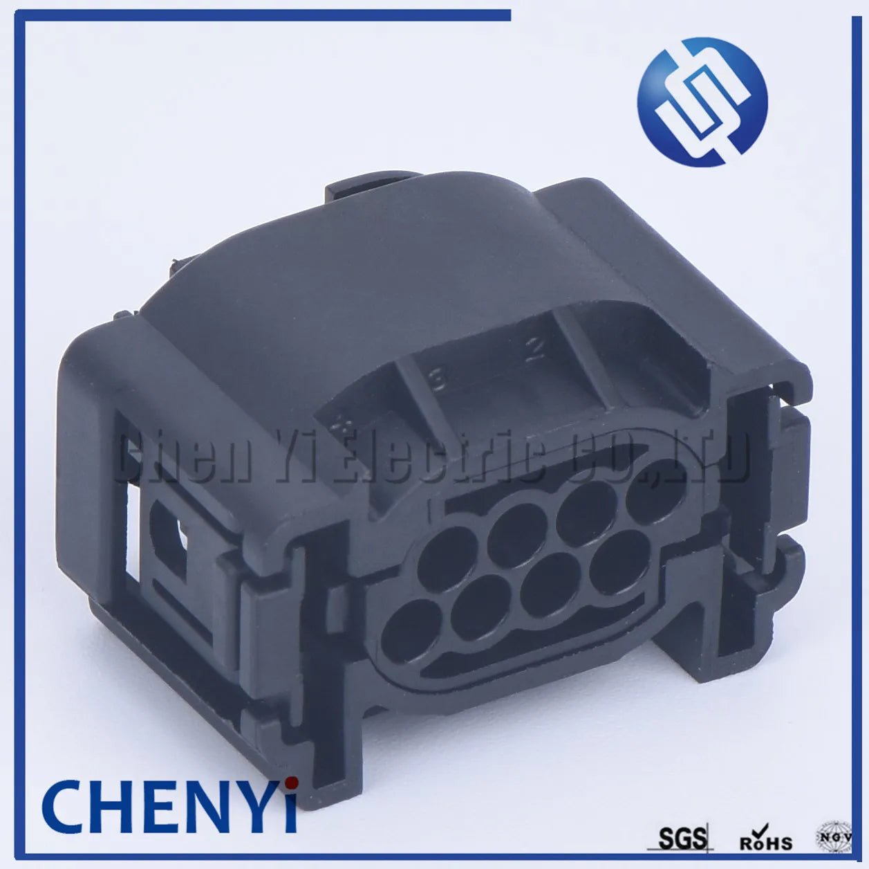 8 Pin 1-1534229-1 ACC Electric Eye Radar Sensor Plug Lane Change Assist Controller Connector 4F0972708 4F0 972 708