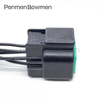 1 Set 6 Pin Car Oxygen Headlamp Fog Lamp Electrical Cable Connectors Female Wire Harness Plug For HYUNDAI KIA PB625-06027