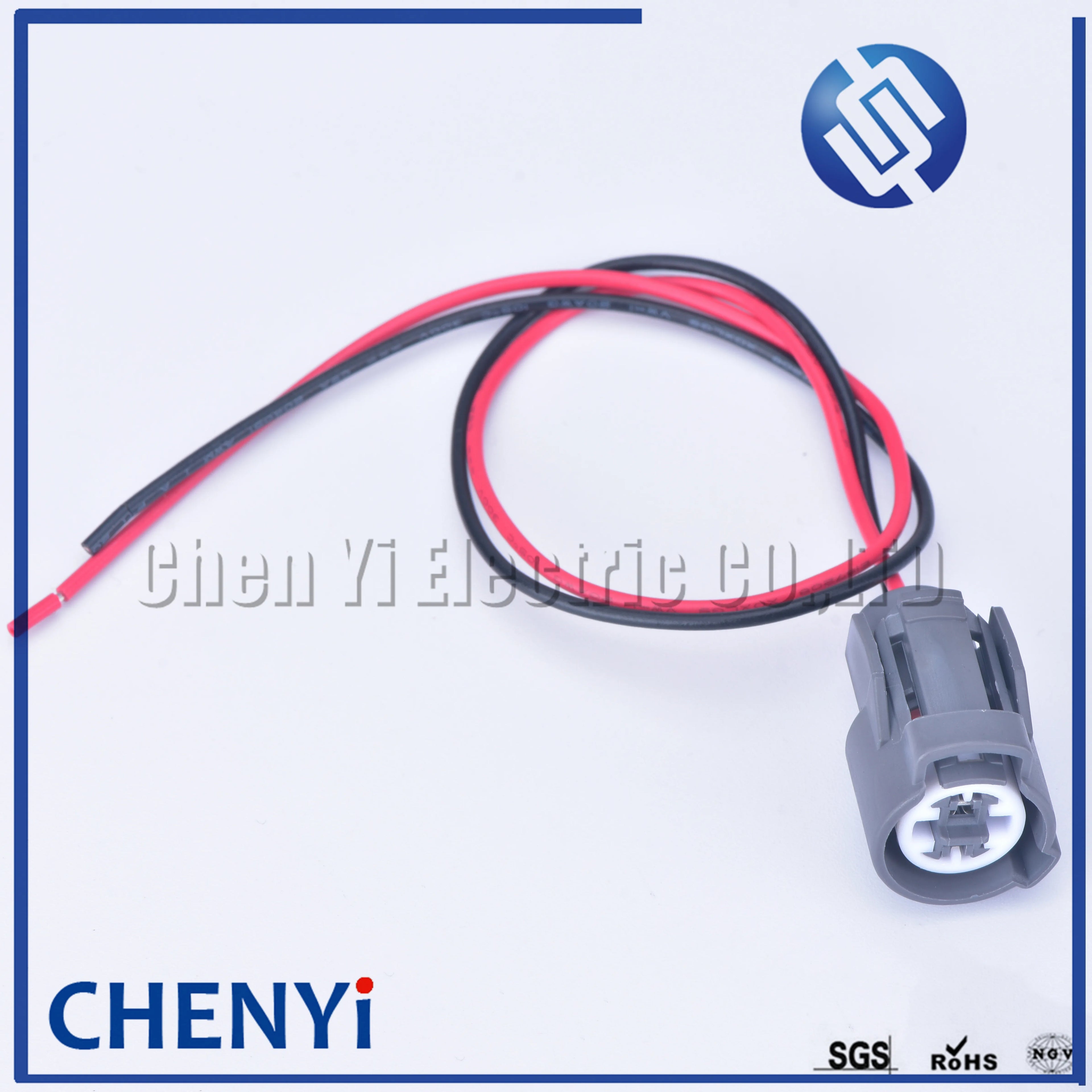 1 pcs 2 Pin 6189-0156 Oil Pressure Switch Knock Sensor Cooling Fluid Sensor Connector For Honda Civic Acura VTEC with 15cm 20AWG
