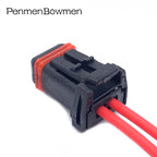 1 Set 2 Pin Auto Rearview Mirror Electrical Cable Connectors Socket Car Lamp Plug Wire Harness MX19002S51