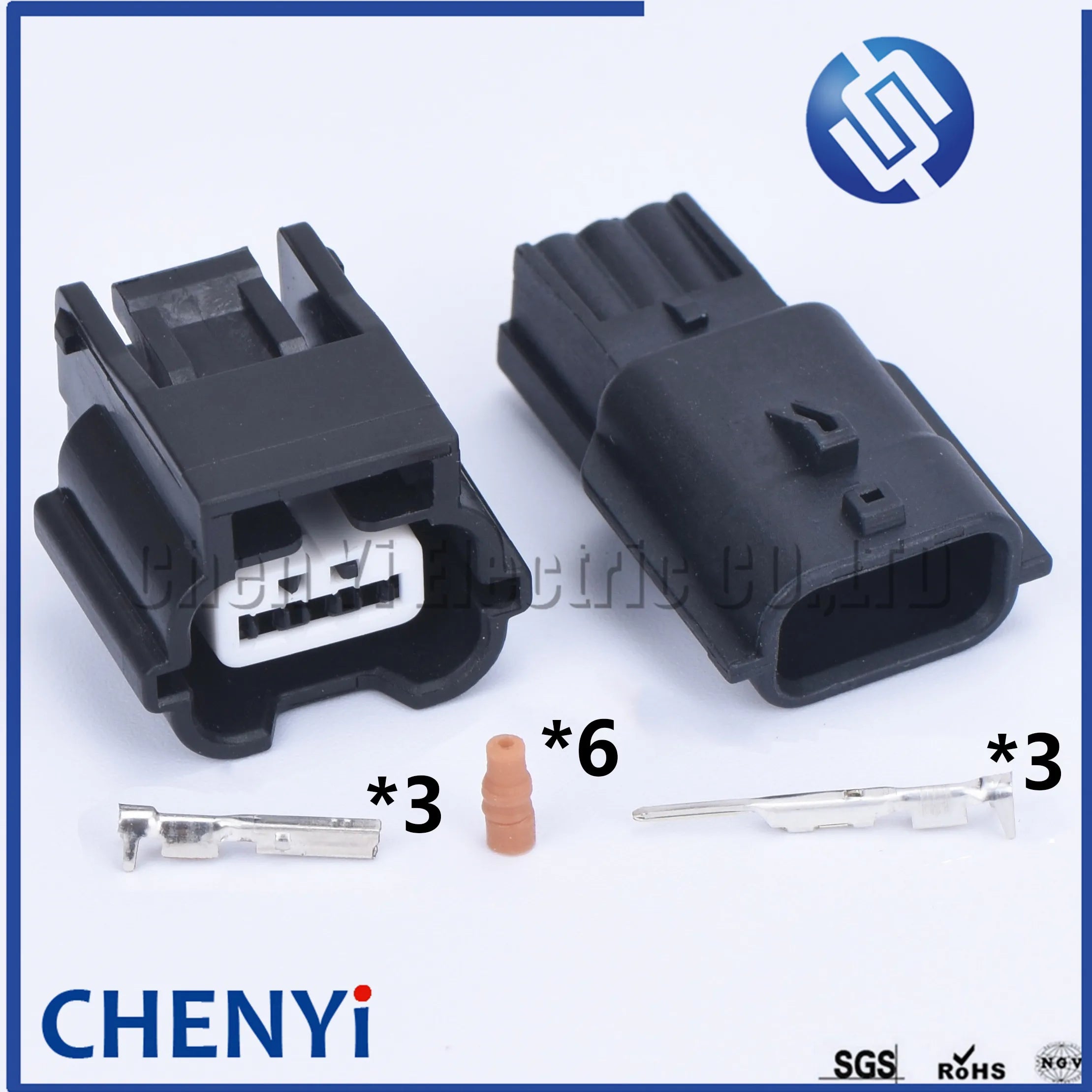 3 Pin Auto waterproof connector Camshaft crankshaft position sensor plug 7283-8852-30 7282-8852-30 90980-38852 For Nissan Toyota