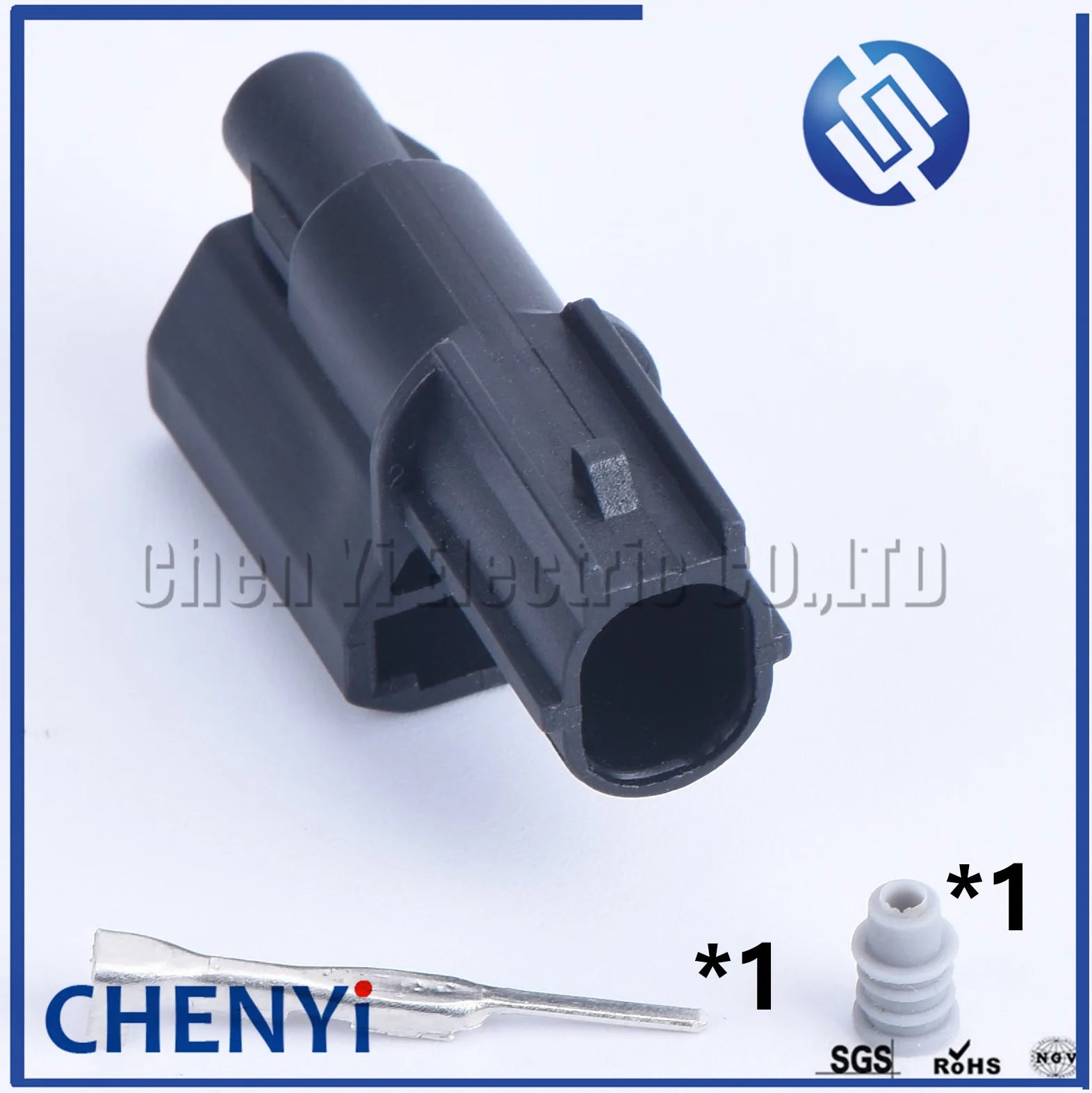 1 pin waterproof auto connector male or female 6189-0940 6188-0657 K20 K24 air pump generator motorbike auto connector For Honda
