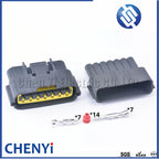 1 set 7 Pin female or male plastic housing plug wire electric cable automotive waterproof connector 6098-0148 for Nissan
