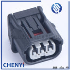 3 pin waterproof sealed connector female HX 040 Head Lamp Light Socket auto connector 6188-4775 6189-7037 For Honda