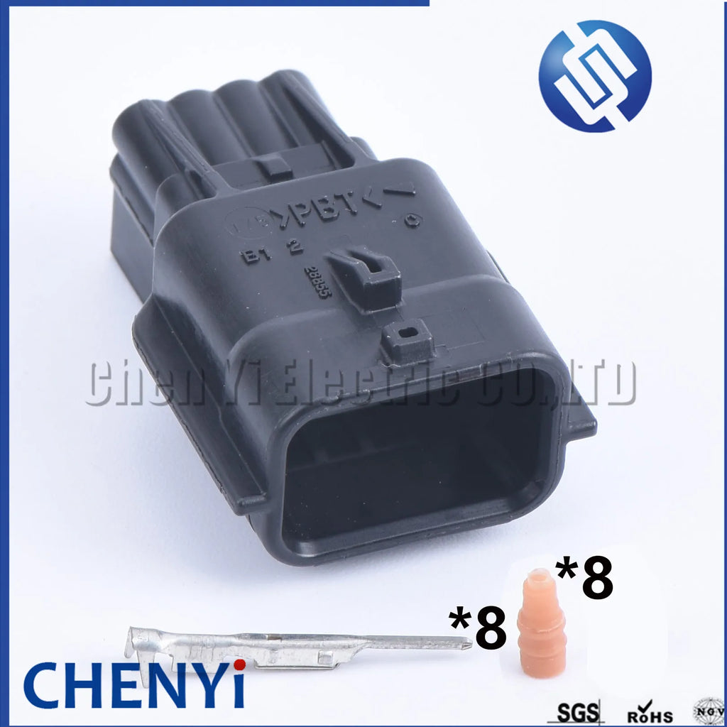 1 set 8 Pin car waterproof auto connector 0.6 female or male 7282-8855-30 7283-8855-30 for Nissan Toyota Honda