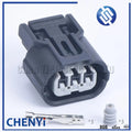 2 set HX 040 3 pin waterproof car plug adapter ignition coil connector For Honda Civic Element CR-V 6189-0887 6188-4739