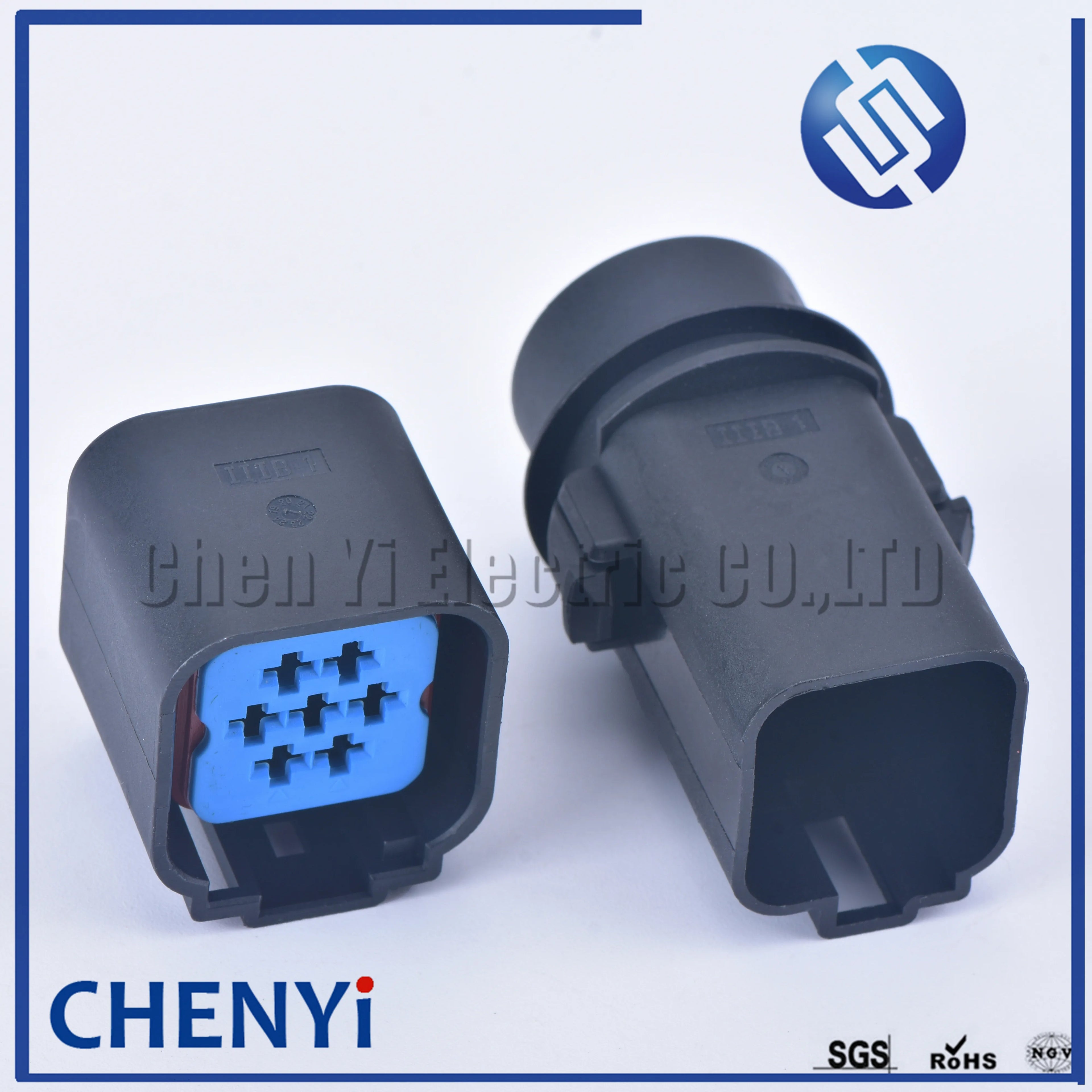7 pin 3.5 mm WPT-596 3U2Z-14S411-YGA 7 way waterproof  Automotive plug male or female plastic wire cable connector