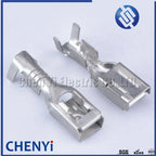 50 Pcs female or male 4.8mm series Brass tin plating crimping plug connector terminal Pins 8100-0466 8100-0447 8100-0448