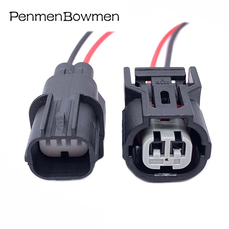 1 Set 2 Pin Auto Air Intake Pressure Sensor Plug Waterproof Electronic Connector Wire Harness Male Female 6188-0589 6189-0890