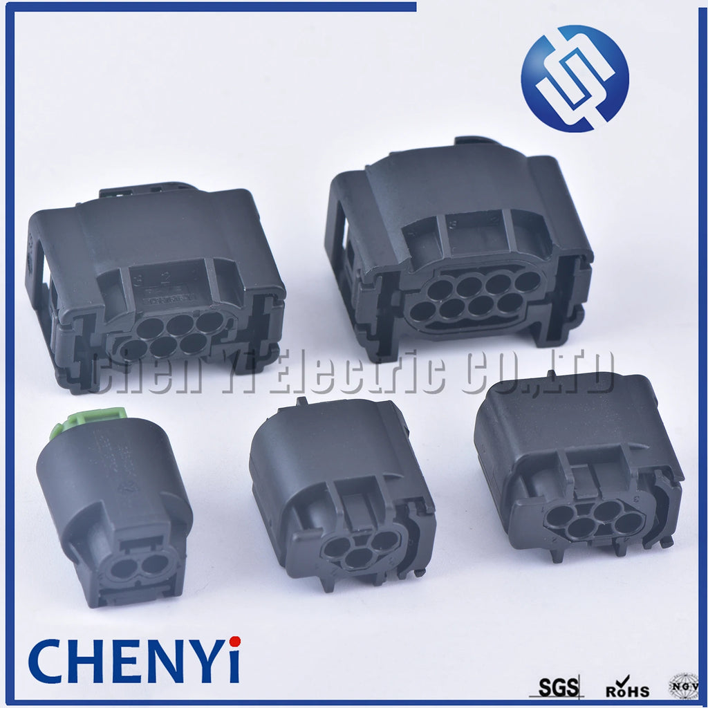2/3/4/6/8 Pin Reverse Sensor Radar Cable Connector Oxygen Sensor Plug Automotive Wire Socket 1-967644-1 968402-1 4F0972708