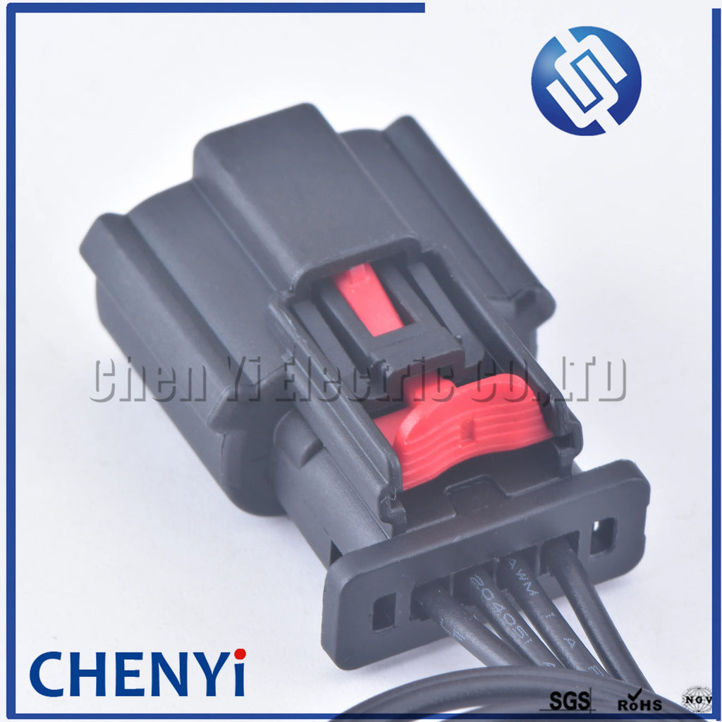 4 Pin car Rear Light Lamp Socket Ignition Coil waterproof Connector Wire harness plug 33471-0406 for Ford Chevrolet Buick