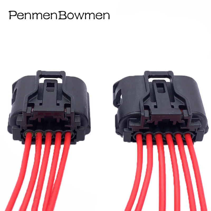 1 Set 5 6 Pin 6189-1046 Air Flow Meter MAF Sensor TS Electrical Cable Connectors Female Wire Harness Plug For Toyota 6189-1083