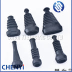 5 Pcs 2 3 4 5 6 7 8 Pins Waterproof Automotive Wire Connector Cover Rubber dustproof silicone sleeve For Connector plug Socket