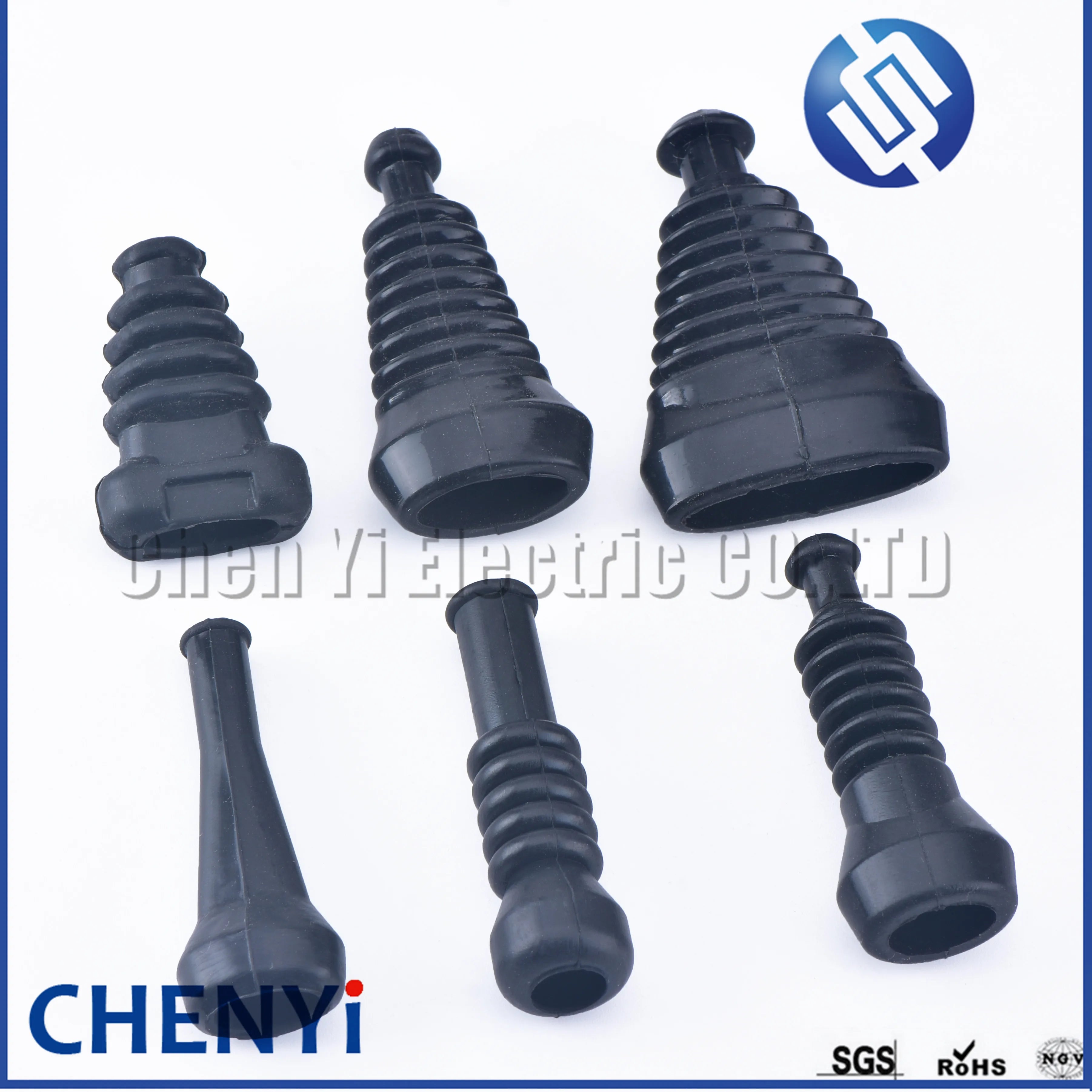 5 Pcs 2 3 4 5 6 7 8 Pins Waterproof Automotive Wire Connector Cover Rubber dustproof silicone sleeve For Connector plug Socket