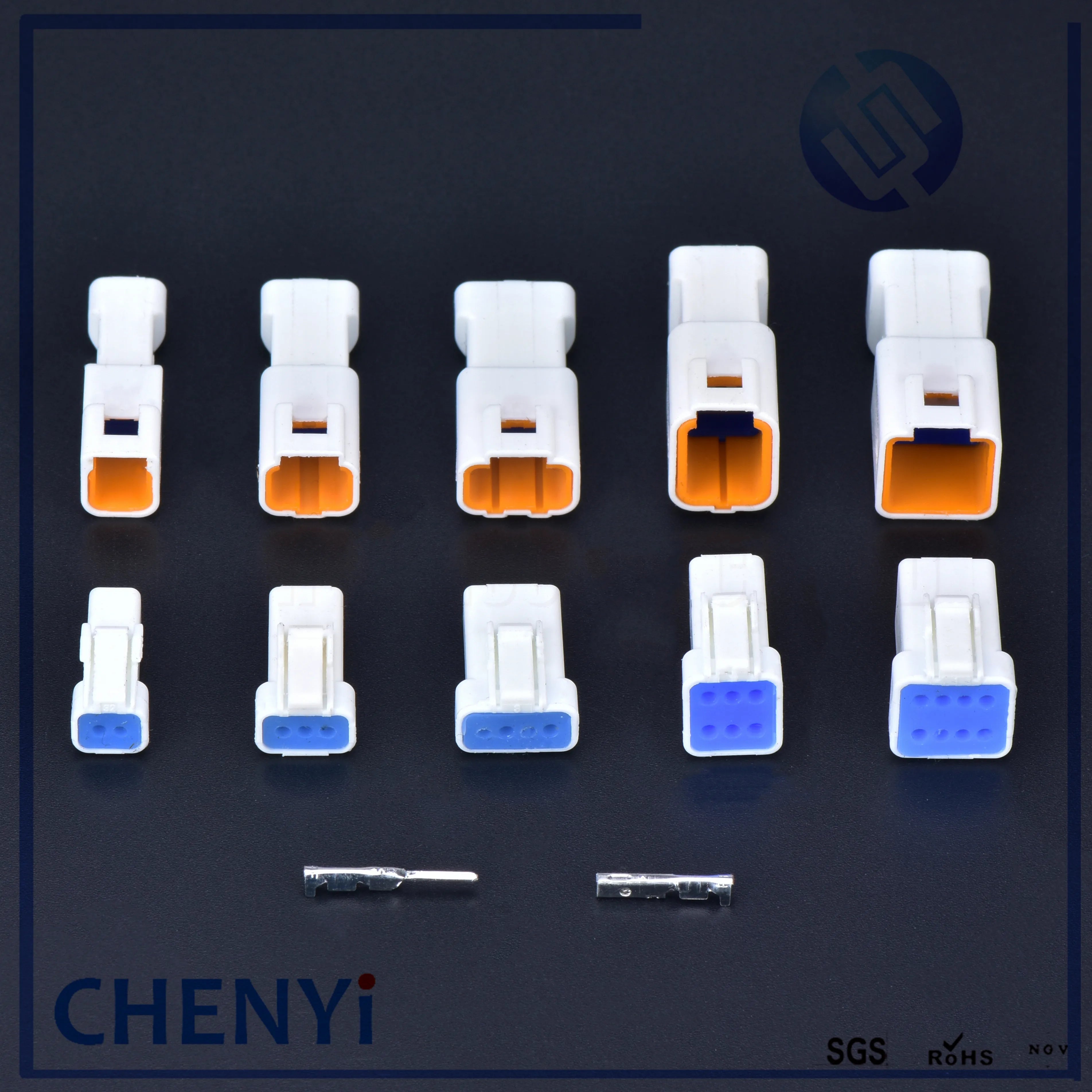 5 sets Automotive Waterproof Cable Connector 2 3 4 6 8 pin Male Female Butt Plug JWPF-VSLE-S 03R-JWPF-VSLE-S For JST JWPF type