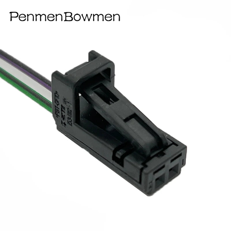 1 Set 2 Pin 4E0972575 Auto License Plate Light Plug Female Male Electronic Connector Wire Harness For 8W0971832