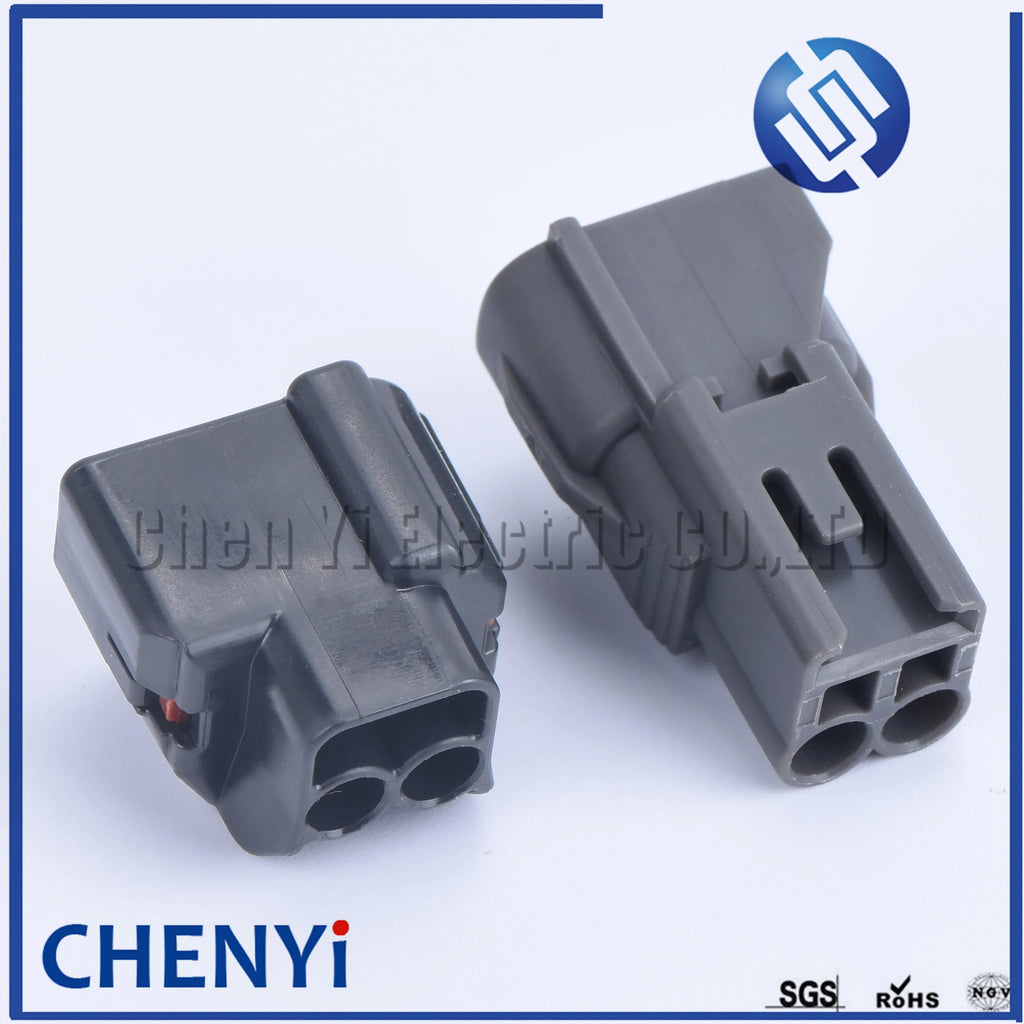 2 Sets 2 Pin 1JZ-GTE 2JZ-GTE Automotive Connector 90980-10947 Crankshaft position sensor plug 7283-7023-10 for Lexus Toyota