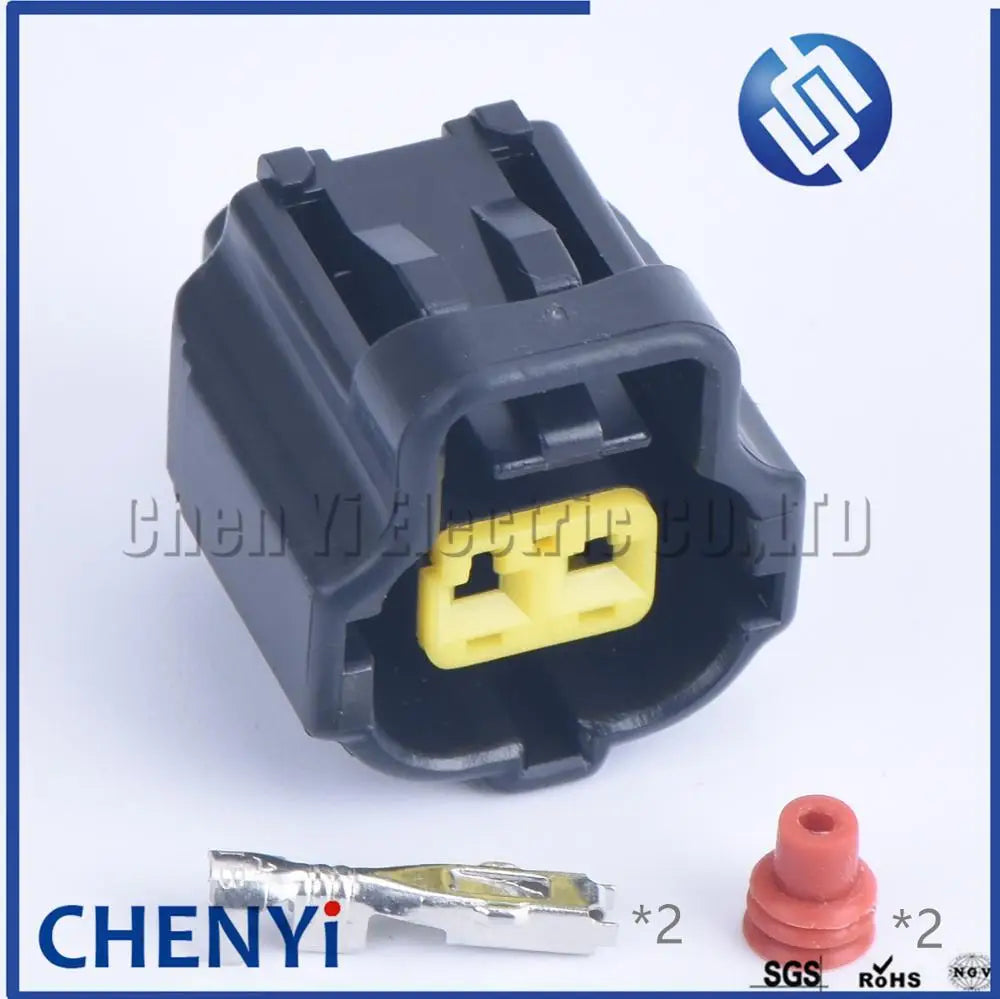 1 set 2 Pin way 1.8 mm female waterproof cable connector plug 178390-1 water temperature sensor 178390-2（Many forms）