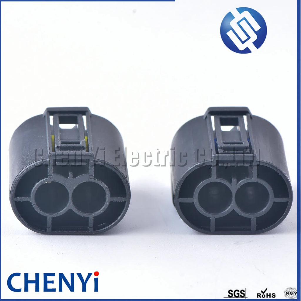 2 Pin Auto waterproof connector snail horn harness plug fog lamp connector 1-968642-1 1968643-1