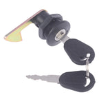 3Pcs/Set 2 Keys+1 Lock Electric Car Scooter Tail Box Lock Trunk Lock Accessories Motorcycle Rear Locks