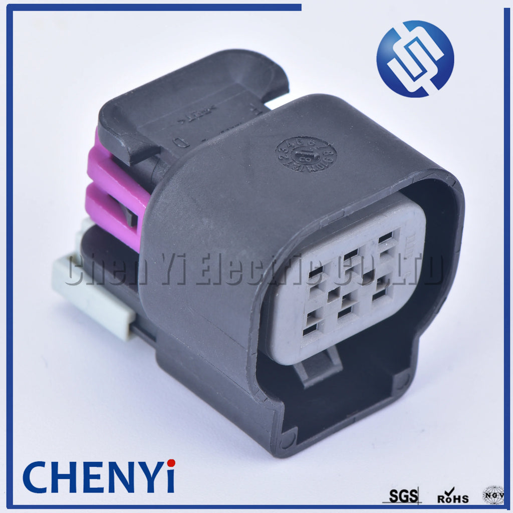 6 Pin Automotive Waterproof Connector Throttle Motor Drive wire harness Plug Socket 15355297 15418498 For BUICK Chevrolet