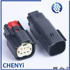 6 Pin male or female Auto Waterproof Connectors Bumper Light Fog Light Plug For Ford Buick Chevrolet 33472-0606 33482-0601