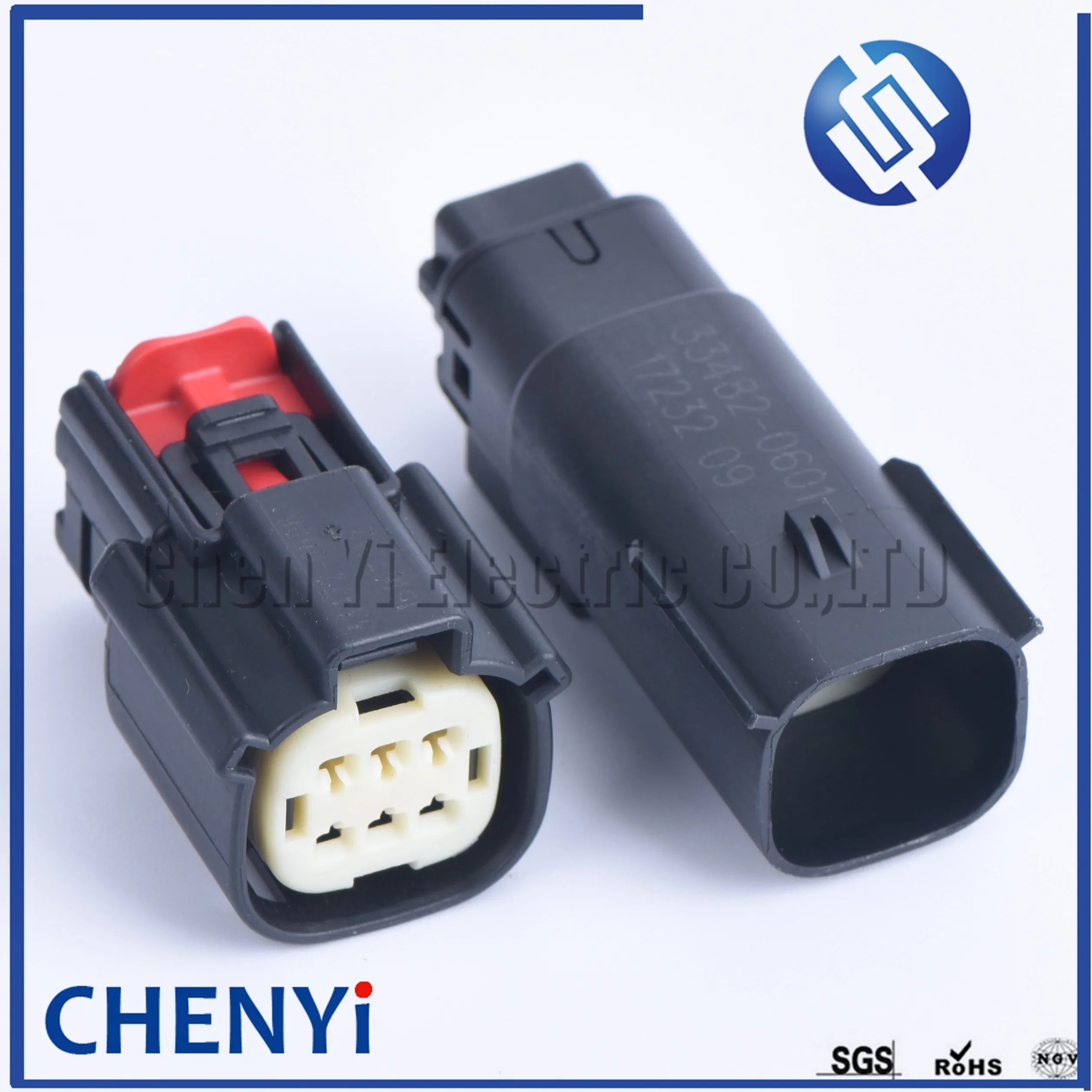 6 Pin male or female Auto Waterproof Connectors Bumper Light Fog Light Plug For Ford Buick Chevrolet 33472-0606 33482-0601